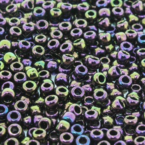 Toho Size 8 Seed Beads 10g - Metallic Iris Purple Toho Size 8 Seed Beads 10g - Metallic Iris Purple